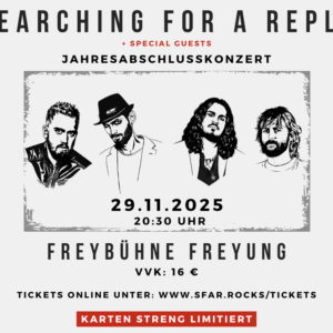 Online Ticket 29.11.25 @ Freybühne Freyung